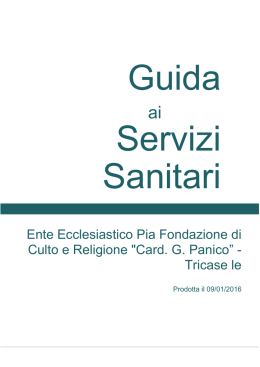 Card. G. Panico&rdquo;