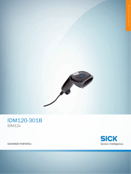 IDM12x IDM120-301B, Scheda tecnica online