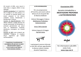 Introduttivo PDF Prato - Meditazione Profonda e Autoconoscenza