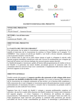 Piccoli Girasoli - Associazione SoleLuna