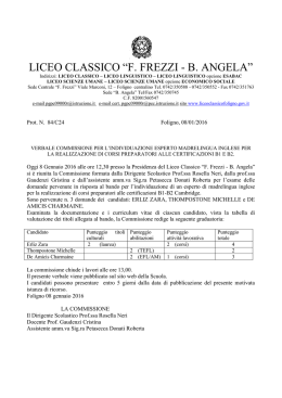 verbale commissione - Liceo Classico Foligno