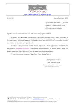 leggi - Liceo Ginnasio "G.Asproni"