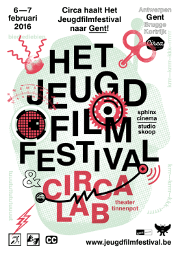 folder Jeugdfilmfestival Gent en Circa