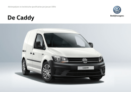 De Caddy - Volkswagen Bedrijfswagens