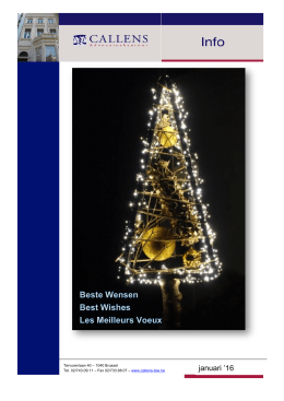 - Advocatenkantoor Callens-law