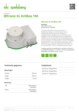 IBTronic XL Drillbox 150 - Behuizing (97680402)