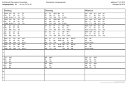 Montag Dienstag Mittwoch - Herrenberg - Schickhardt