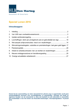 Special Lonen 2016