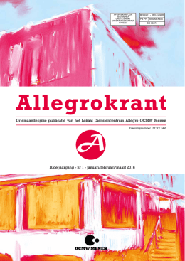 Allegrokrant - Lokaal Dienstencentrum Allegro