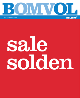 1 t/m 31 januari 2016