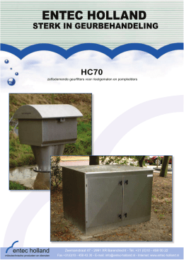brochure HC70 Geurfilter - entec