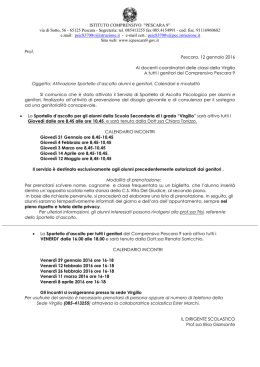 circolare illustrativa - Home Istituto Comprensivo Pescara 9
