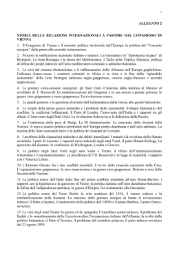 Programmi delle materie (Allegato 2)