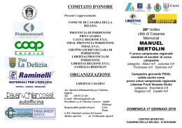REG 610062 - FIDAL - Friuli Venezia Giulia