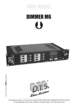 Dimmer M6 - Tutto Musica