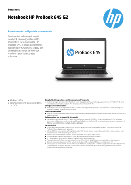 Notebook HP ProBook 645 G2