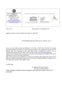 Circolare Interna n119 - Istituto Comprensivo Rivanazzano