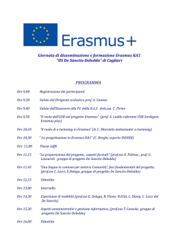 ERASMUS + Programma