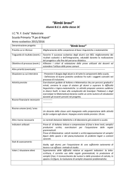 Progetti Potenziamento