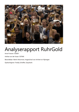 Analyserapport RuhrGold