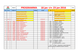 Programma 2015-2016