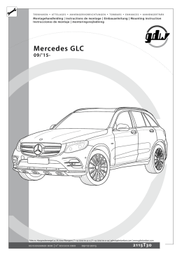 Mercedes GLC 09/`15