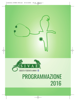 Libretto SIVAE 2016:ok