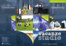 residenziale15 giorni/14 notti