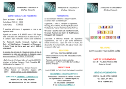 Brochure Corso PECS Avanzato 2016