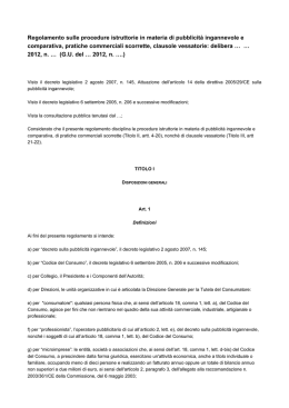 Bollettino 13/2001 - Autorità Garante della Concorrenza e del Mercato