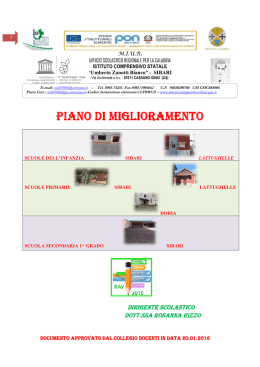 PIANO MIGLIORAMENTO 2015-16 SIBARI CSIC885006