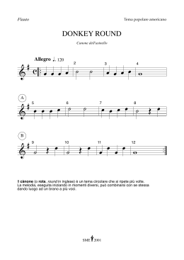 Canone dell`asinello - Scuola civica musicale Antonio Tirabassi
