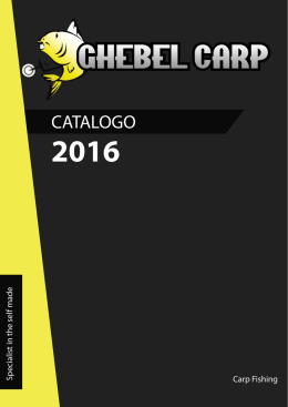 CATALOGO - Ghebel Carp