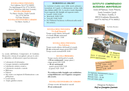 Brochure Don Milani 2016-2017 - Istituto Comprensivo Statale