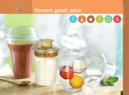 Dessert, gelati, salse - Forniture Ho.re.ca Service