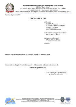 circolare n. 233 - ISIS "GIULIO NATTA"