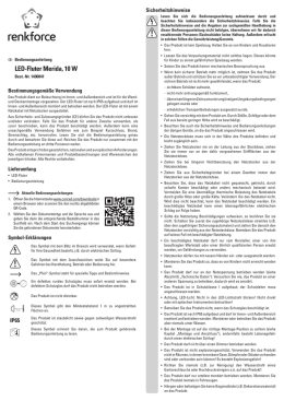 LED-Fluter Merida, 10 W - produktinfo.conrad.com