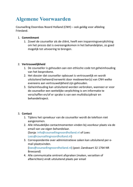 AV als PDF - Counselling Noord