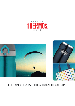 THERMOS CATALOOG / CATALOGUE 2016