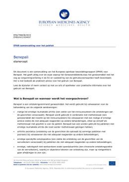 Benepali, INN-etanercept - European Medicines Agency