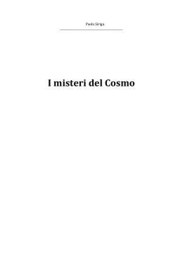 I misteri del Cosmo