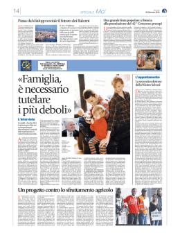 Pagina speciale dedicata al MCL