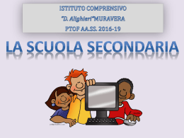PPT SECONDARIA - Istituto Comprensivo Dante Alighieri