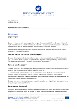 Oncaspar, INN-pegaspargase - European Medicines Agency