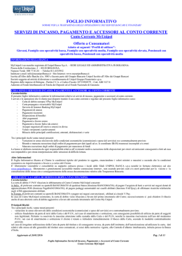 199-1 SERVIZI DI INCASSO, PAGAMENTO E