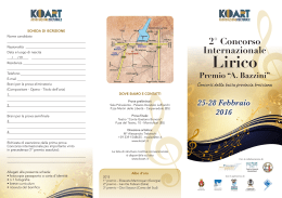 25-28 Febbraio 2016