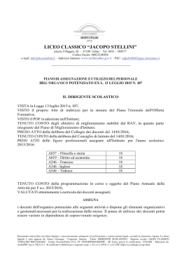 LICEO CLASSICO &ldquo;JACOPO STELLINI&rdquo;
