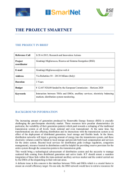 the project smartnet