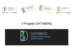 Presentazione Databenc 2014