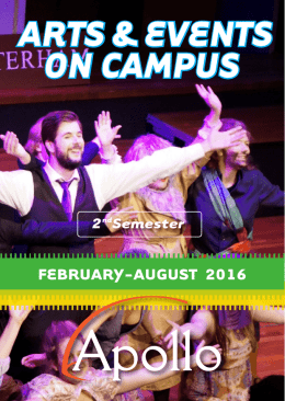 ARTS & EVENTS ON CAMPUS